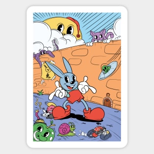 WABBIT'S NEIGHBORS Sticker